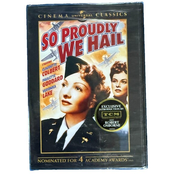 So Proudly We Hail DVD Paulette Goddard NEW Sealed - Picture 1 of 2